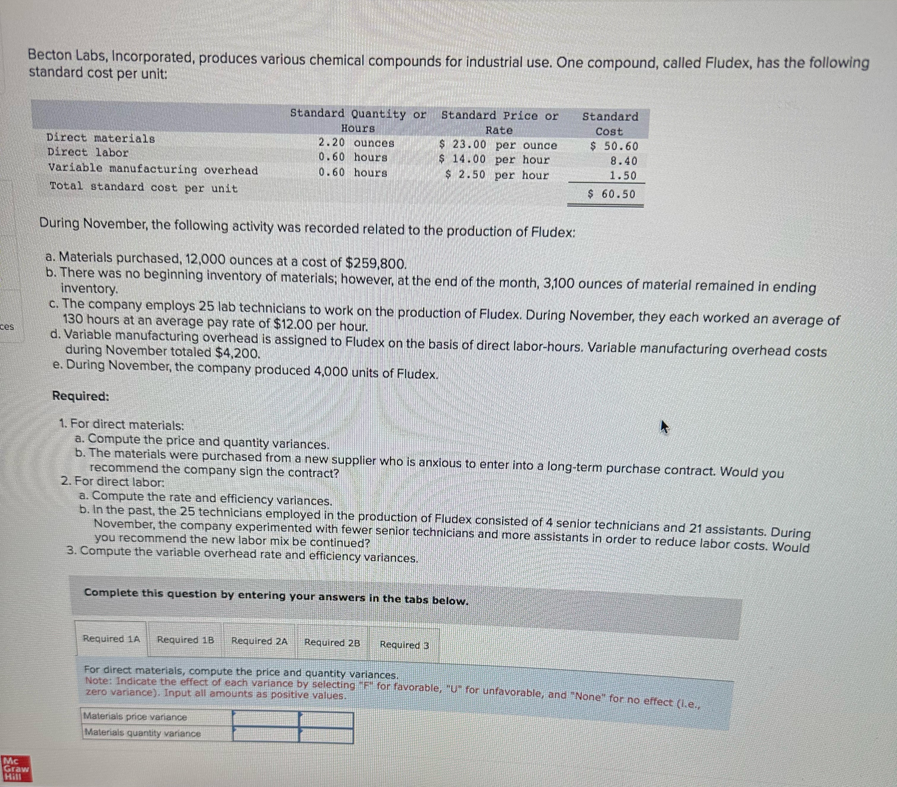  Please complete all the reuired tabs 