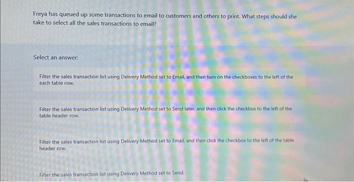 the Products and Services list a discount in the Products and Services