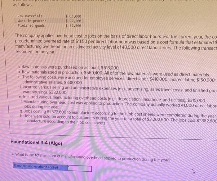 The Foundational 15 (Algo) (LO3-1, L03-2, LO3-3, LO3-4) [The following information applies