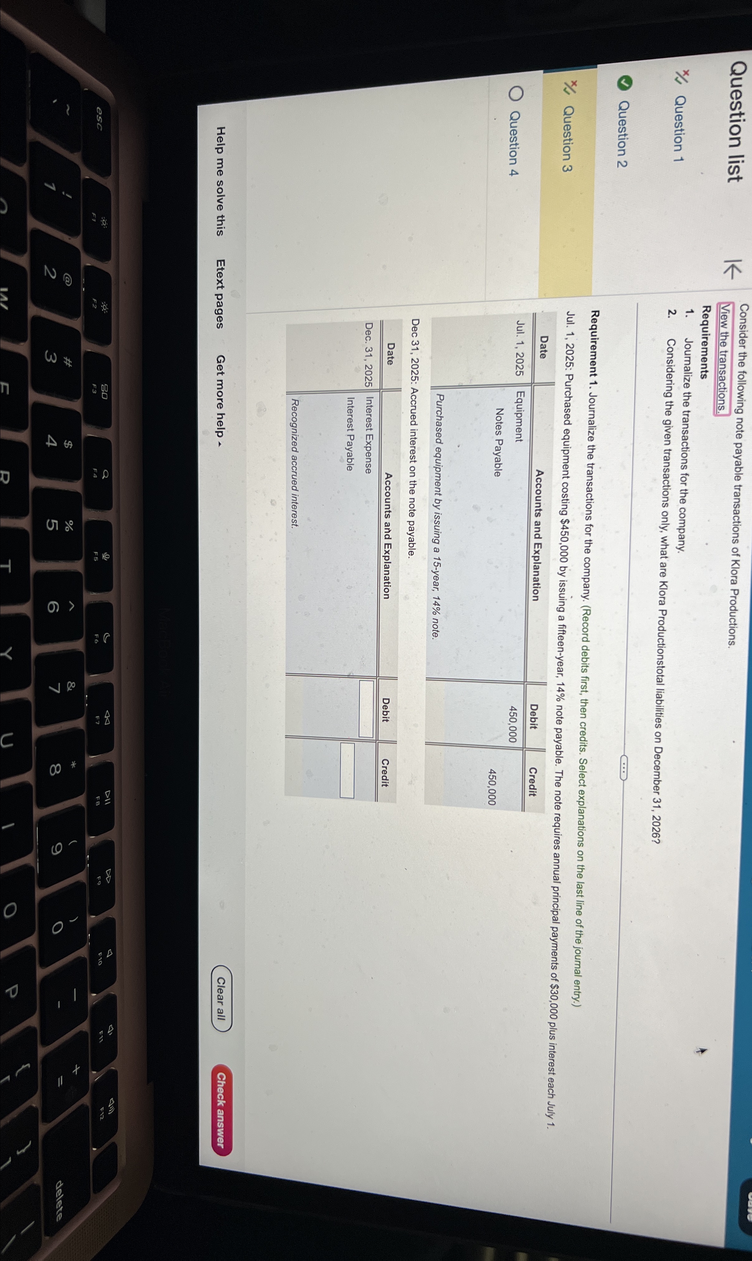  Question list xs Question 1 Question 2 x? Question 3 Question