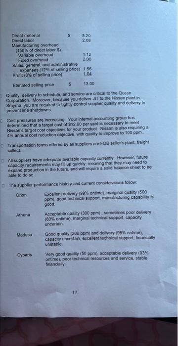 There are four potential manulacturers ef textile products. These inciude the following.