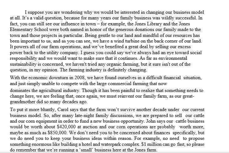 necessary. This table will assist you in answering future questions. Identify People/Education/Skills