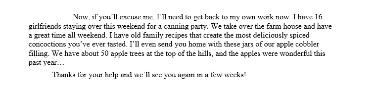 is Amy Jones, and for the next several weeks, you will be