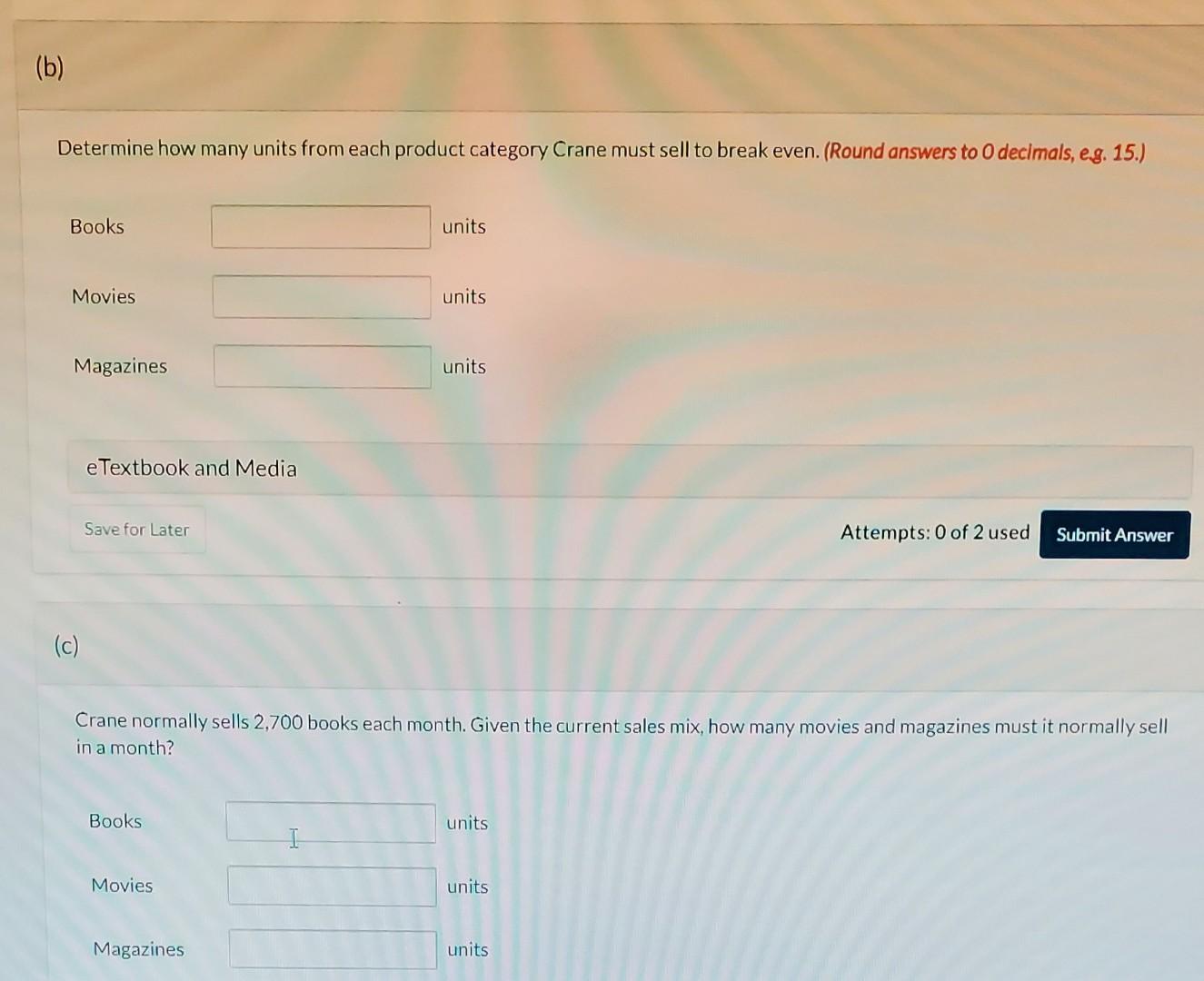 books, movies, and magazines to a wide customer base. In a typical