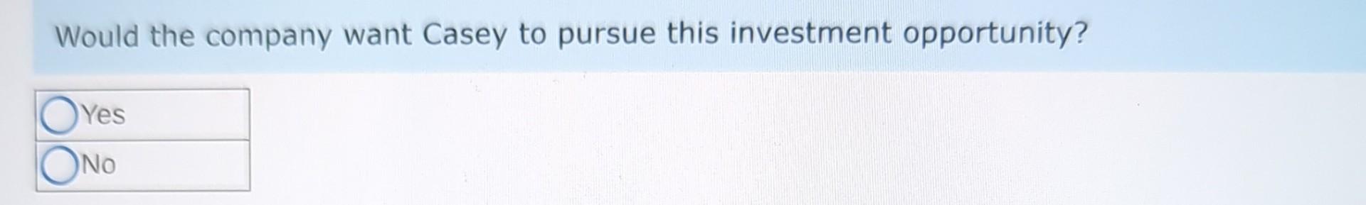 that would require a $5,800,000 investment in equipment with a useful life