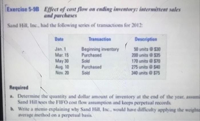 please i want solution befor 15 min HW Exercise 5-98 Effect of