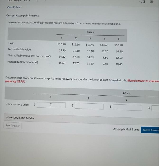 there are 5 cases In some instances, accounting principles require a departure