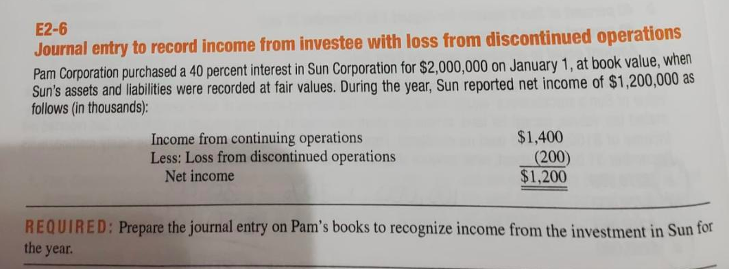 2.6 Please, provide step by step explanation as well as each calculation