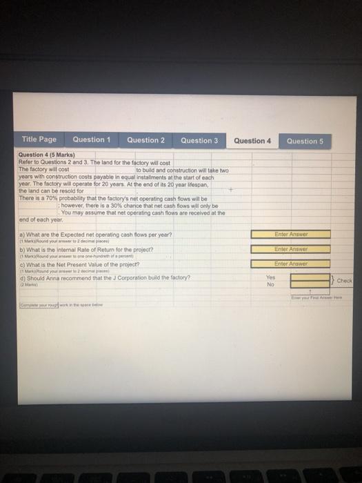 stock Richard's Expected Value Richard's Portfolio Standard Deviation Question 2 The beta