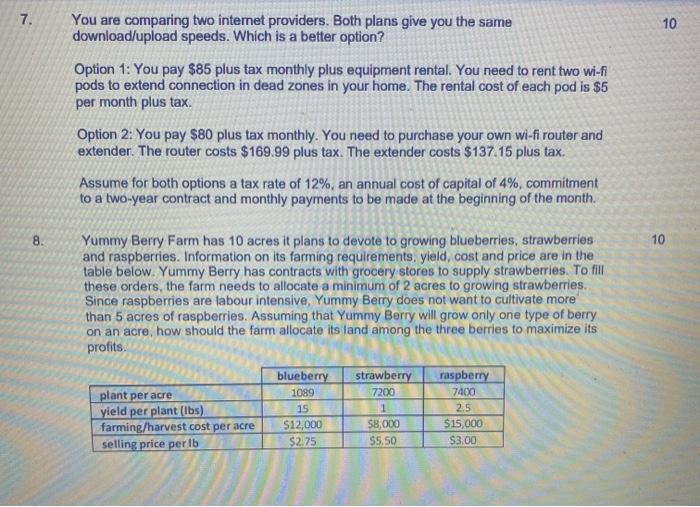 each sheet with the question number (for example, 41, 42, 43 ...).