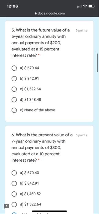 after 10 years if the appropriate interest rate is 5.5%, compounded annually?