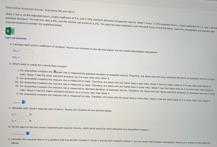  i am not sure either Excel Online Structured Activity: Evaluating risk