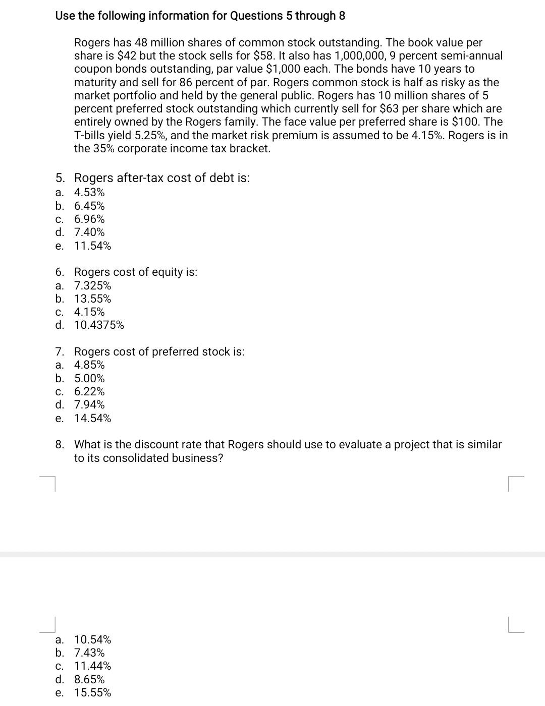  please do it correctly will upvote Use the following information for