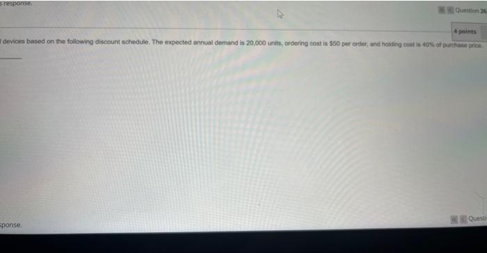 SPS Electronios purchases remote control devices bas Find the optimal cost. (Round
