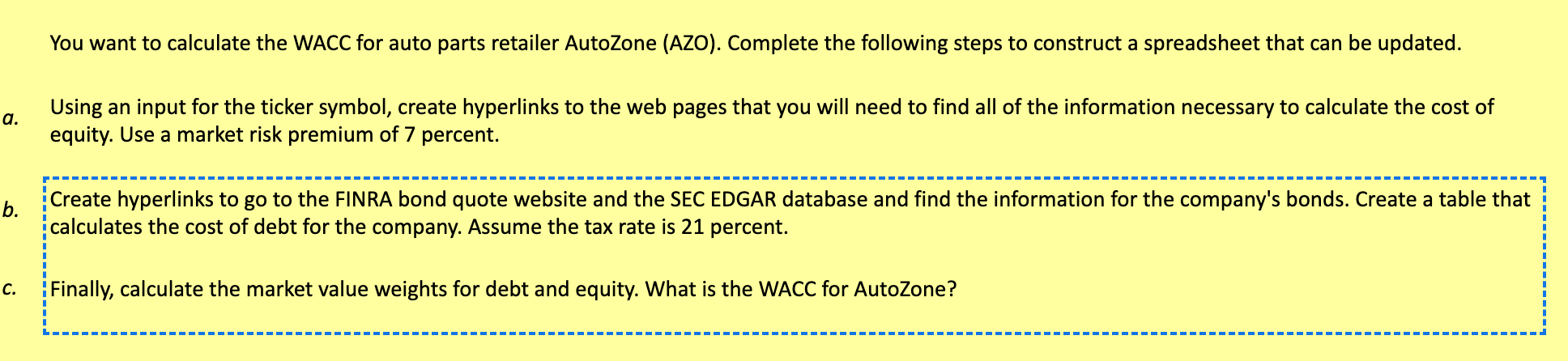  I need help with part b and c. I already did
