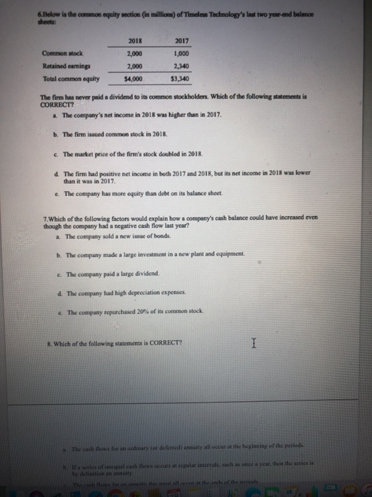 not lease any assets, none of its debt must be retired during