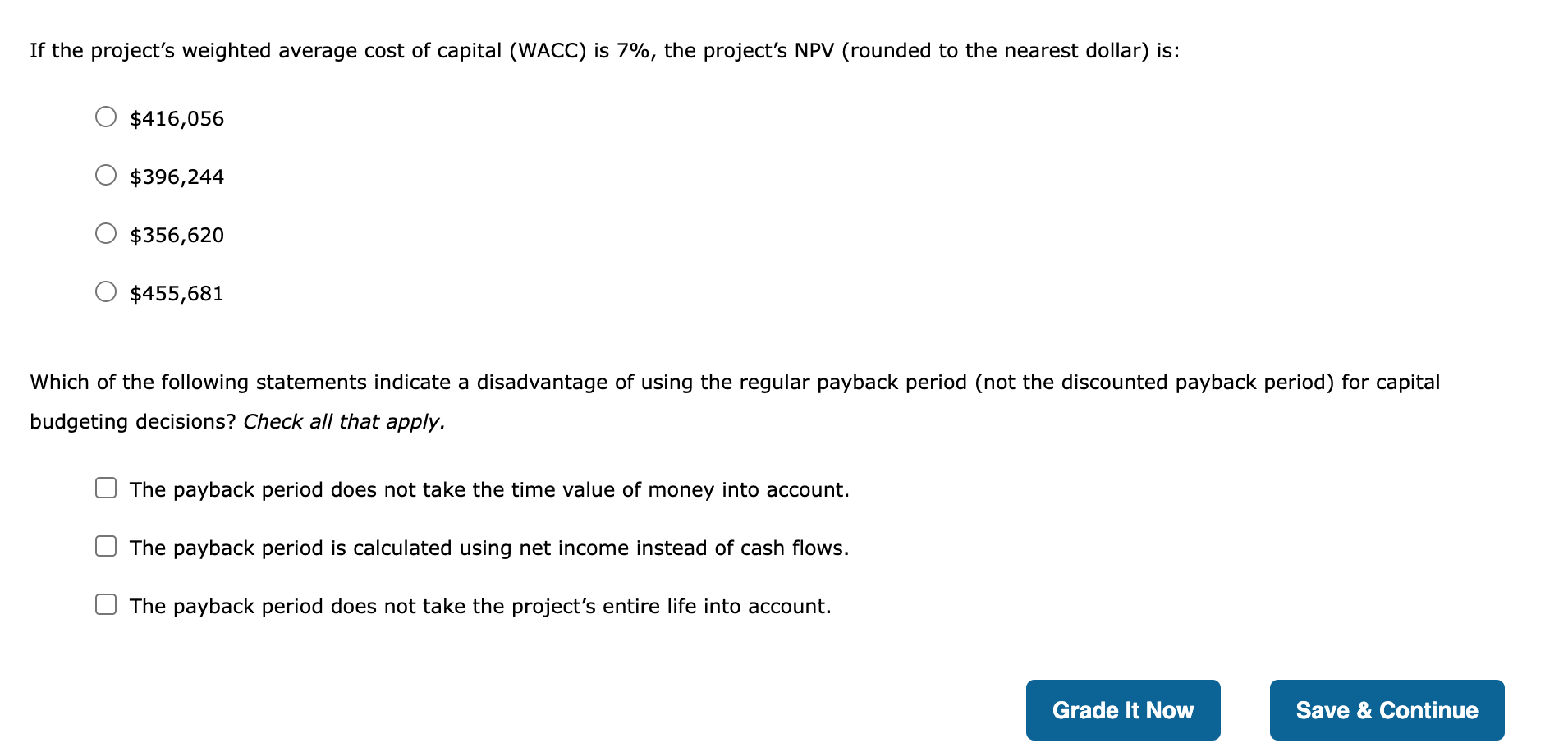 NPV and payback period What information does the payback period provide? Suppose