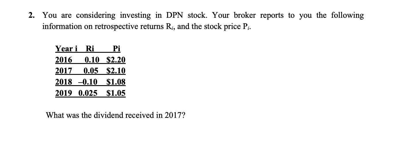 please hand solve the problem. DO NOT USE EXCEL 2. You are