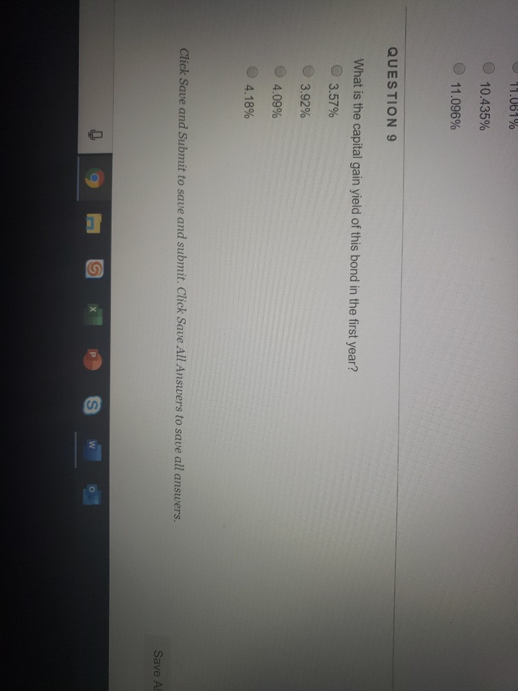 HUANG Company currently has one bond issue outstanding. This bond pays a