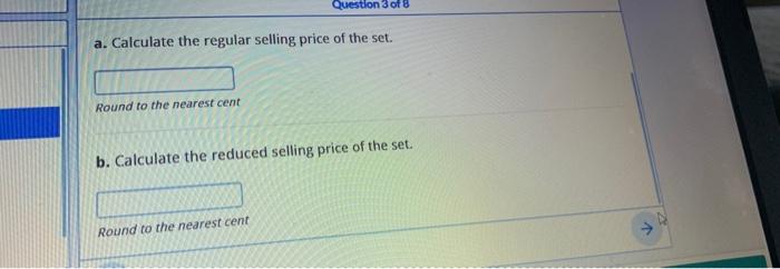 3 of 8 Mitchell owns a successful furniture distribution store. He purchases