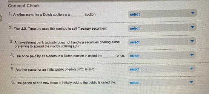 initiated a Dutch Auction to sell the shares. Five bidders have submitted