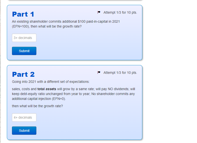 Intro Blinq sells electronics online. Year 2020 Income Statement and ending Balance
