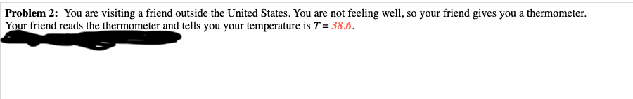50 C 5) -20 C 500 K 5) -200 K