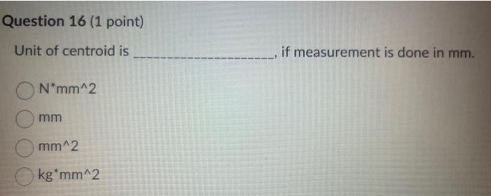 section is same C Cannot say True False NeverQuestion 16 (1 point)