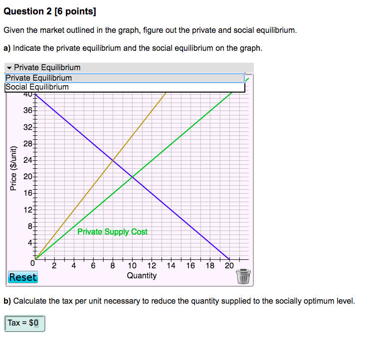 thank you for the help Question 2 [6 points] Given the market