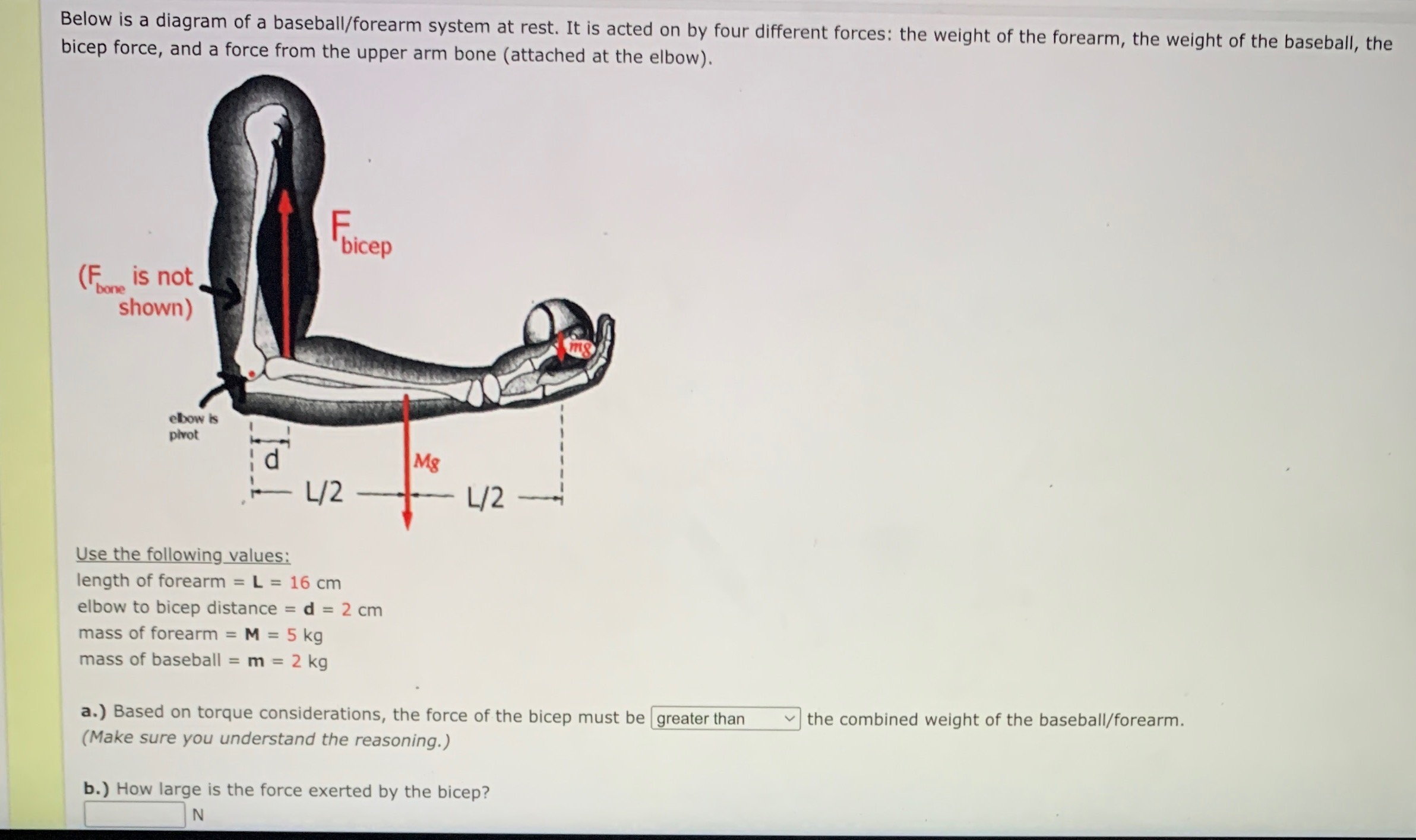 despite the fact that three forces act on it. Forces 1 and