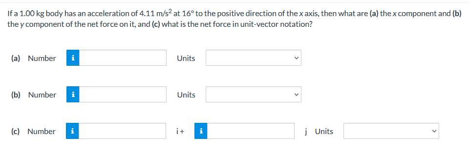 Please help! Thank you for your time! If a 1.00 kg body