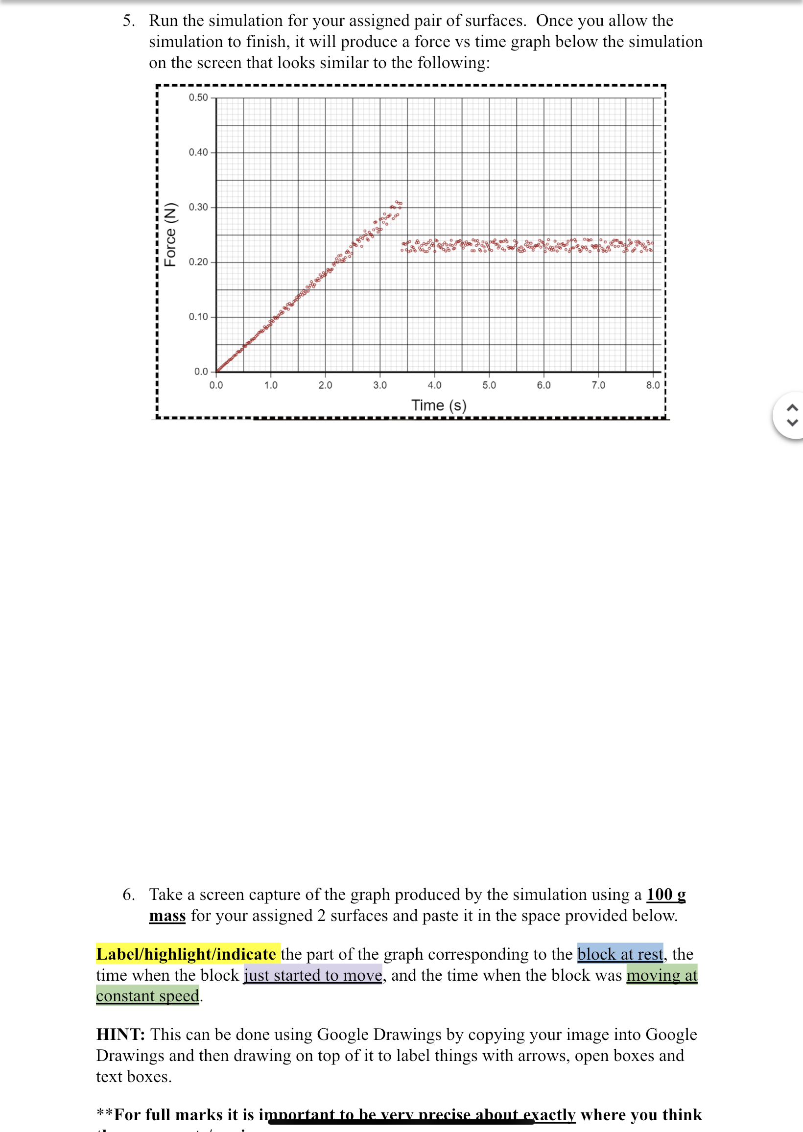 kinetic friction. . Determine the relationship between force of static friction and