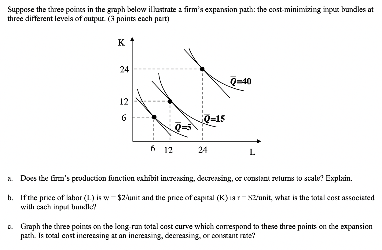 i need help on this question Suppose the three points in the