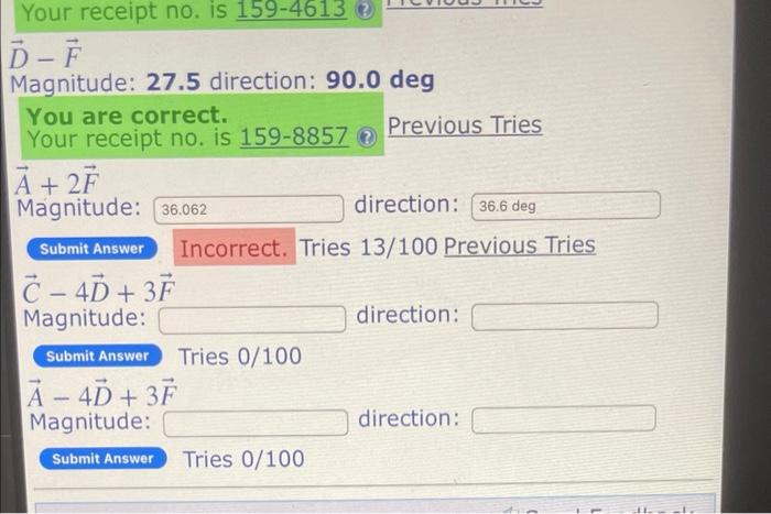 - Scalars and Vectors Points: 80 D.24 F- 24 A- 12 130.......