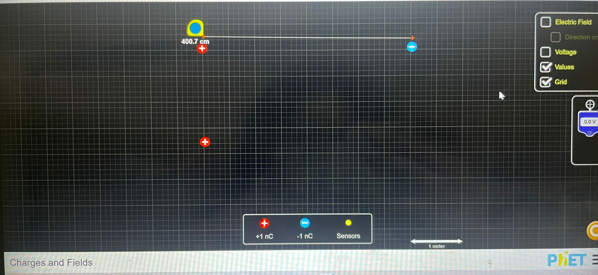 please this is point charge lab and show all the work a