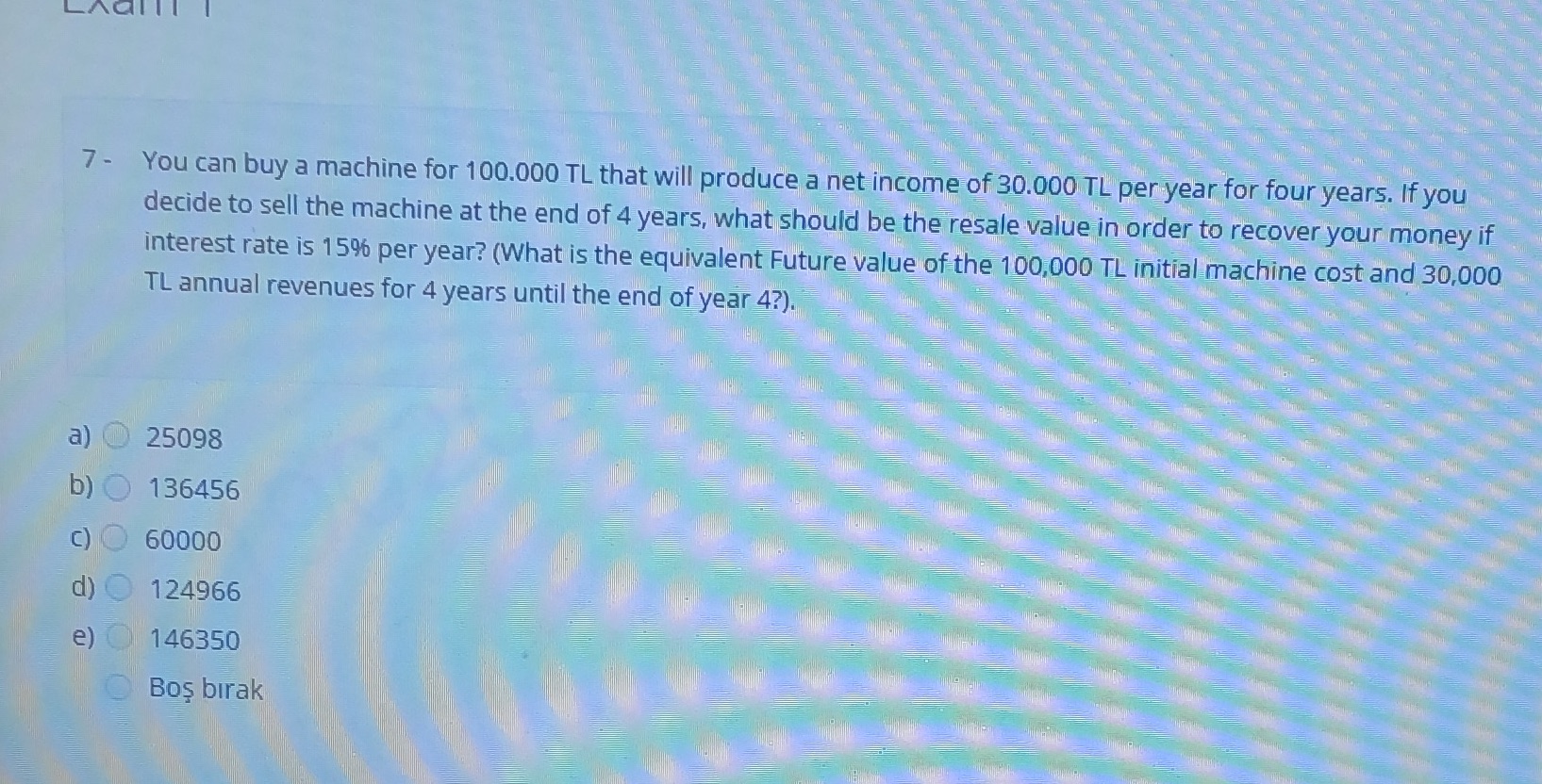 I need the answer asap alll 7 - You can buy a