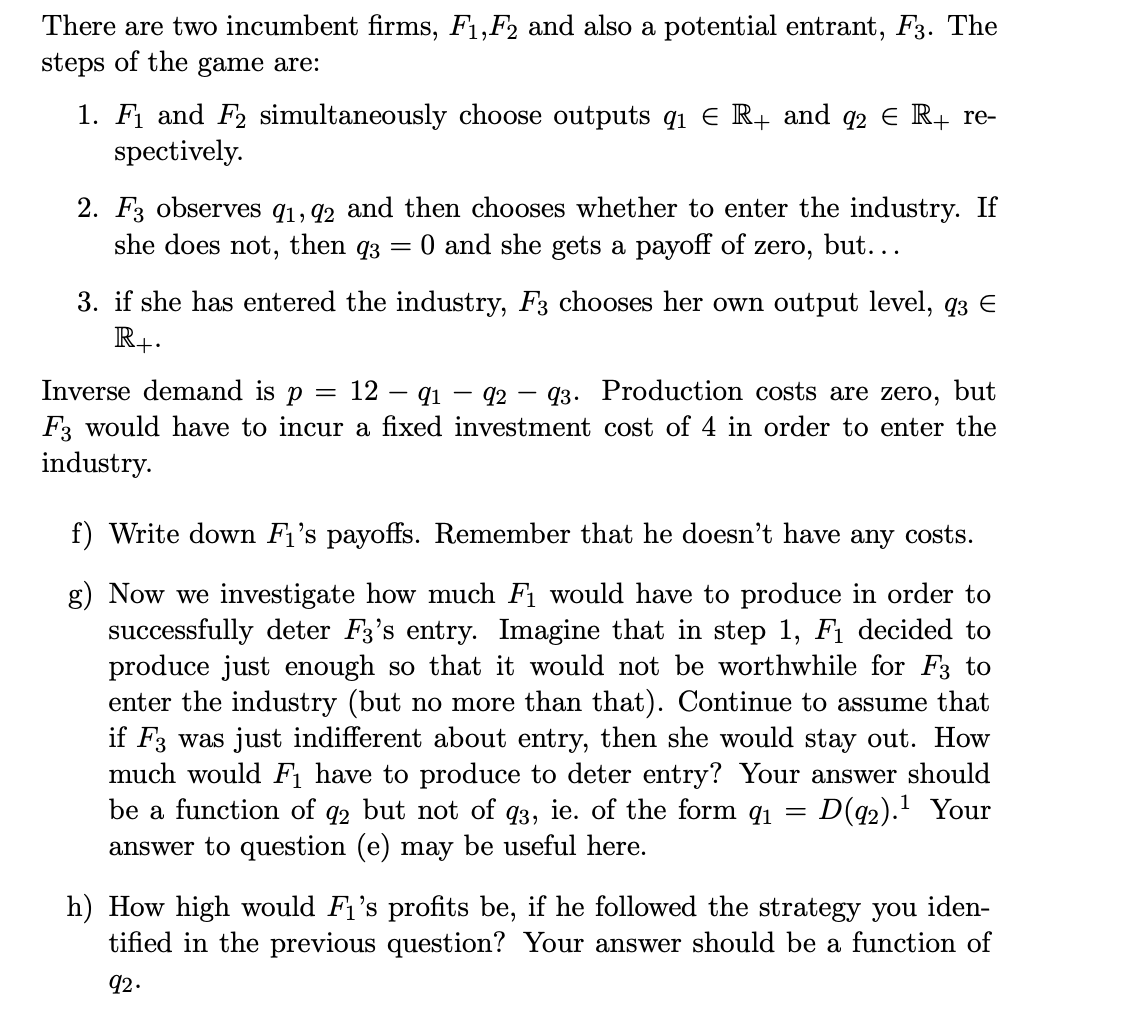 Hi - Could you please explain how to solve the following? f)