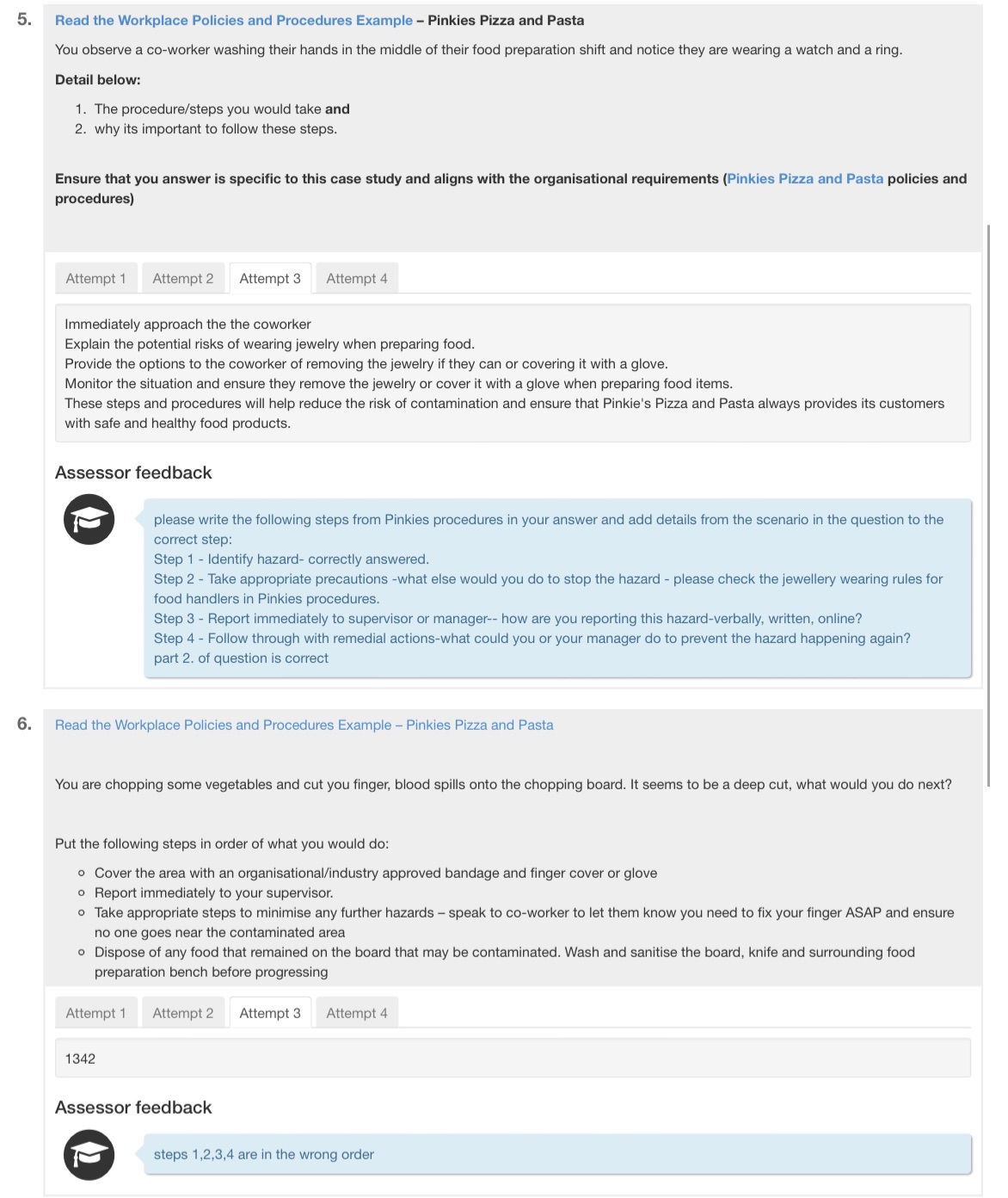 Got wrong marked any one can fix ? Answers provided from experts