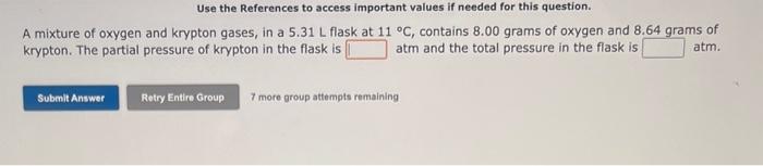  Use the References to access important values if needed for this
