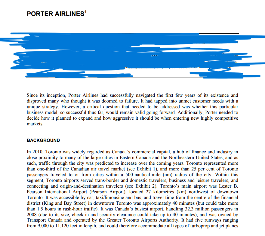 Using Porter's five generic competitive strategies model, answer this question:What are the