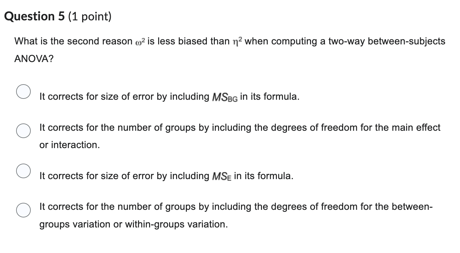 is a significant main effect, where k > 2. Q When there
