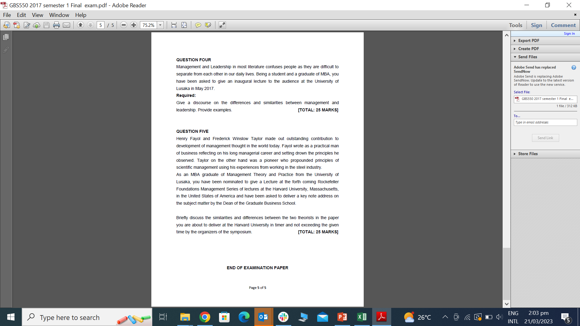 GBS550 2017 semester 1 Final exam.pdf - Adobe Reader X File