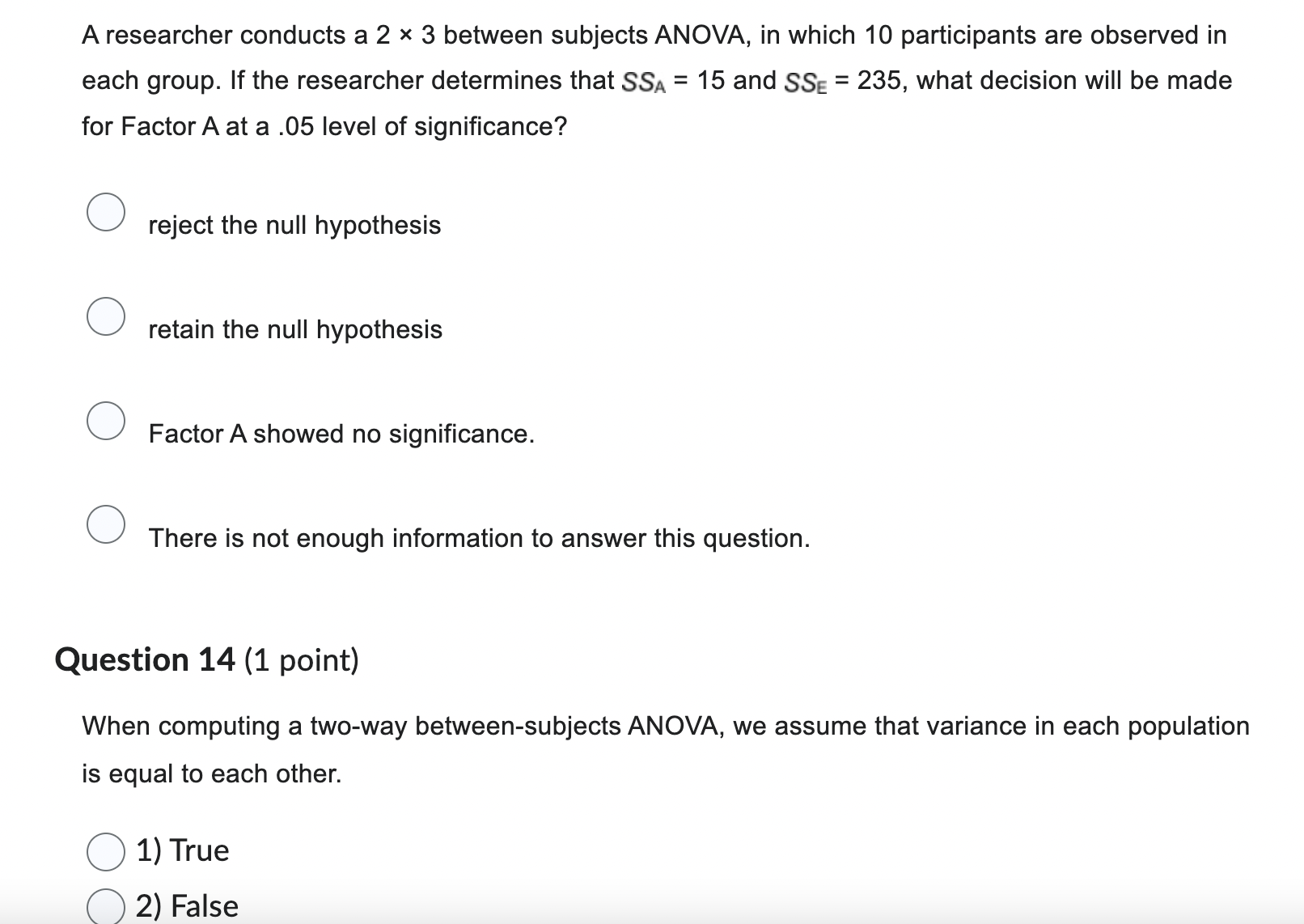 output table provide the necessary information to summarize the results of the