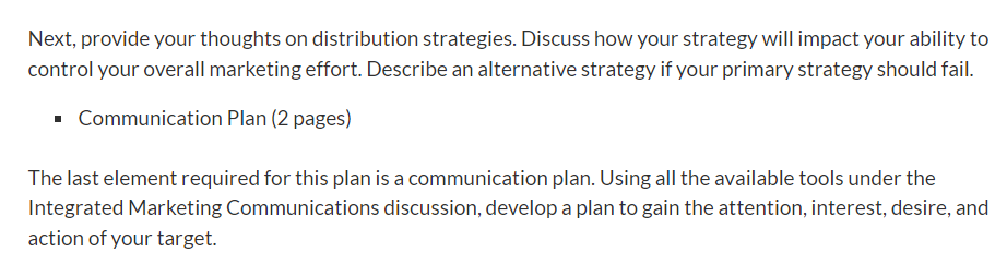 Sales and Monitoring Marketing Outcomes Introduction: Yournal project in this course is