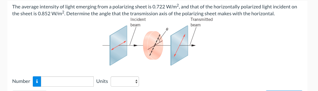 laser emits a narrow beam of light. The radius of the beam
