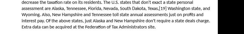  decrease the taxation rate on its residents. The U.S. states that