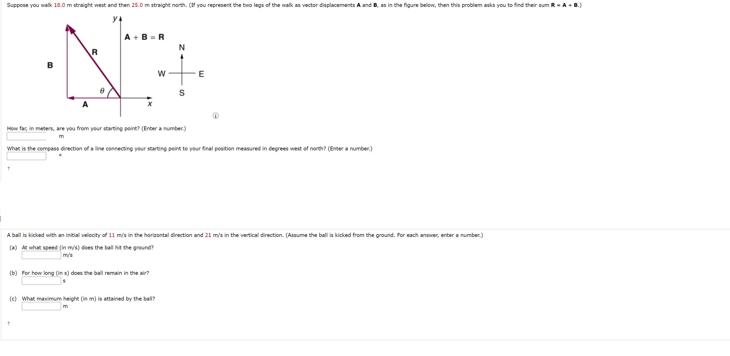I could use some help with the following Physics question. Suppose you