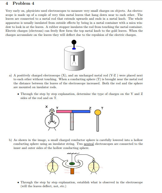 \f5 Problem 5 Three conducting spheres with radii 3r, 2r and
