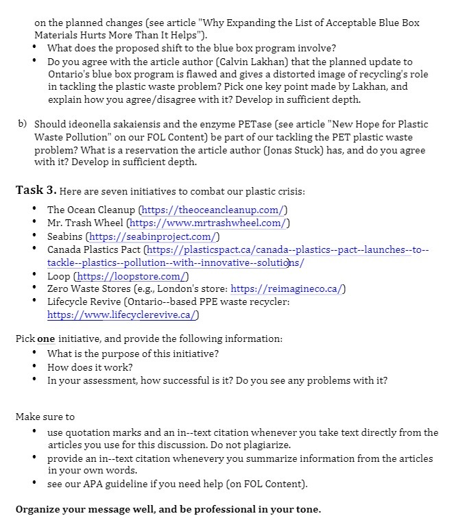 on the planned changes (see article "Why Expanding the List of