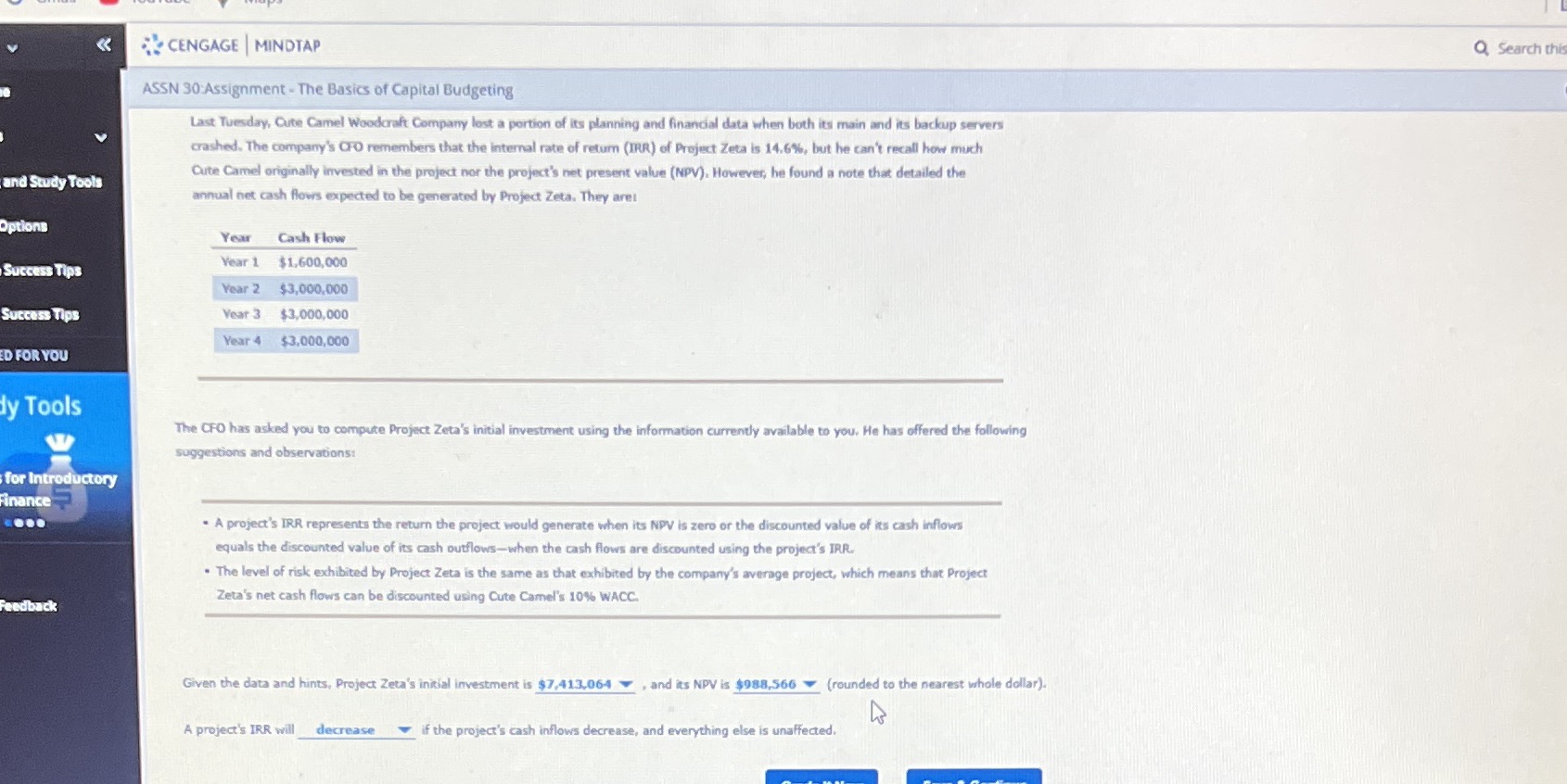 and Study Tools Options Success Tips Success Tips ED FOR YOU dy